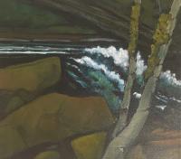 Untitled (Birch on the River) by Mark Clarke